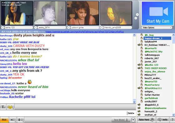 Room chat cam my Free Chat