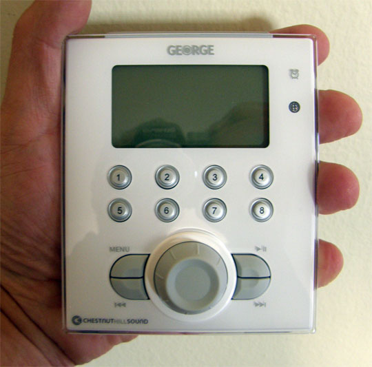 White Chestnut Hill Sound George Audio Speaker System for iPod 
