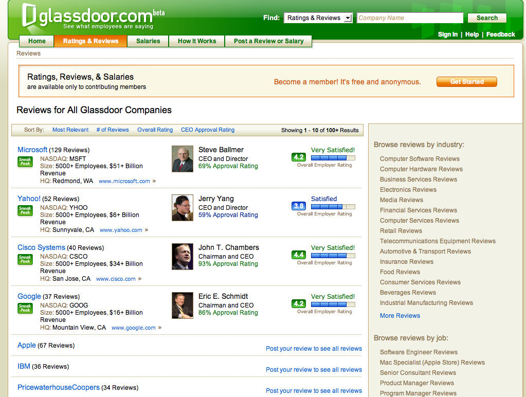 At Glassdoor, Find Out How Much People Really Make At ...
