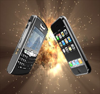 BlackBerry vs. iPhone