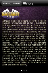 baccarat history