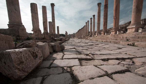 Jerash-Roman-Road