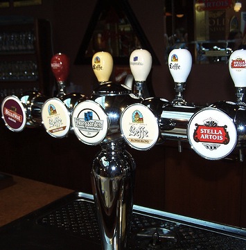 Beer Taps from the EBA Beer Tasting by Andre Charland