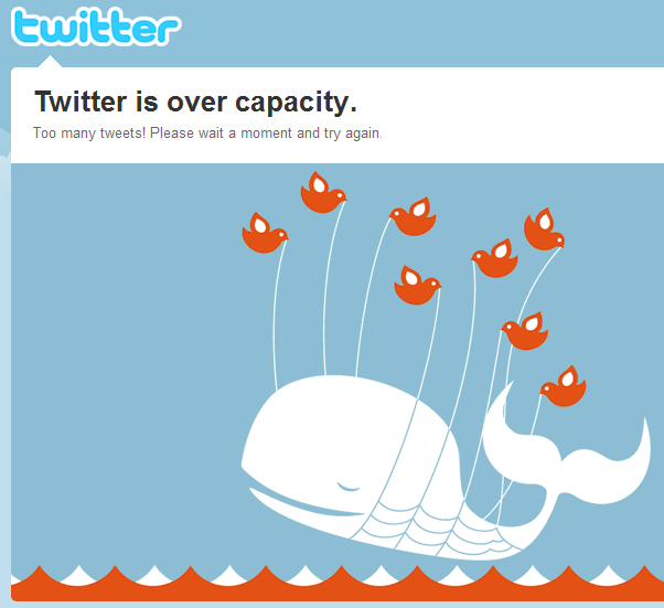 Image1 for post Hey Look, It's The Twitter Fail Whale!