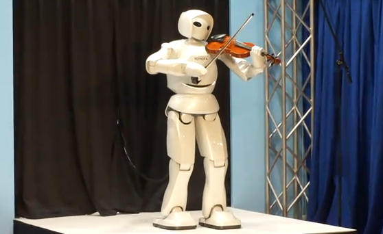 fantasma consonante eco Videos: Toyota's Humanoids Play The Trumpet And Violin | TechCrunch