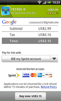 Android Adds Sprint To Its Carrier Billing Arsenal To Help The