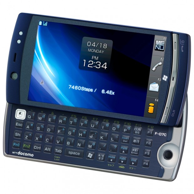 LOOX F-07C: Fujitsu's Symbian/Windows 7 Dual Boot Cell Phone 