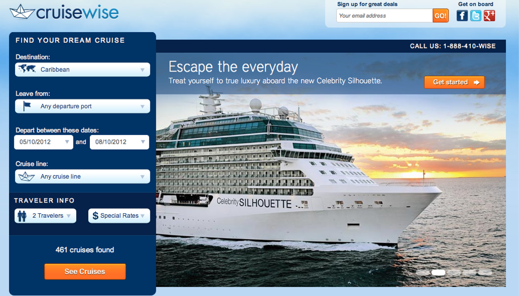 cruise booking with flights