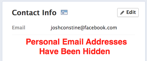 How do i find hidden emails on facebook?
