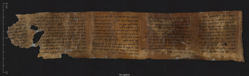 10 COMMANDMENTS - photo credit Shai Halevi, courtesy of Israel Antiquities Authority