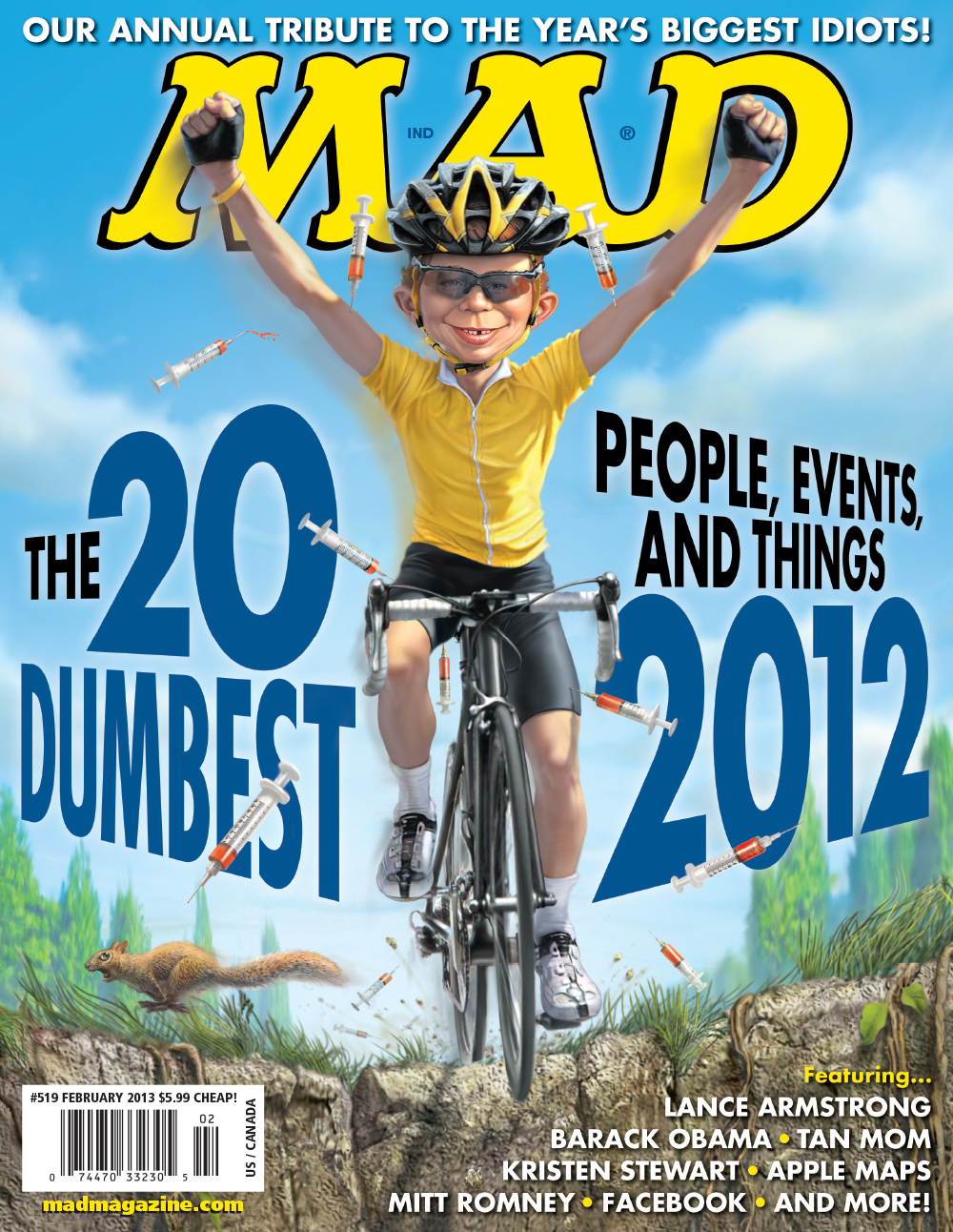 MAD Magazine 519 Cover #519