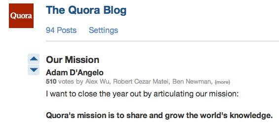 Quora Blog Header