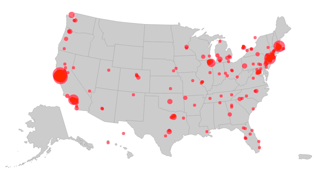 42floors US map target cities