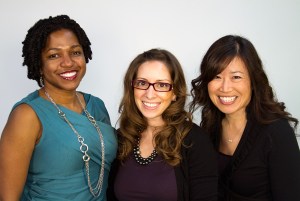 From left: Stacy Brown-Philpot, Leah Busque, and Anne Raimondi