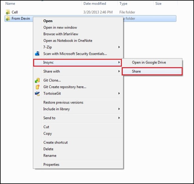 Built-in sharing baked into Windows Explorer (and Finder)