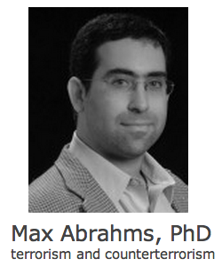 Max Abrahms, Terrorism Expert