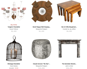 One of a kind items for sale on Dering Hall