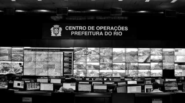Rio’s IBM-powered Operations Center houses the biggest surveillance screen in Latin America.