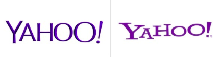 old versus new logo yahoo