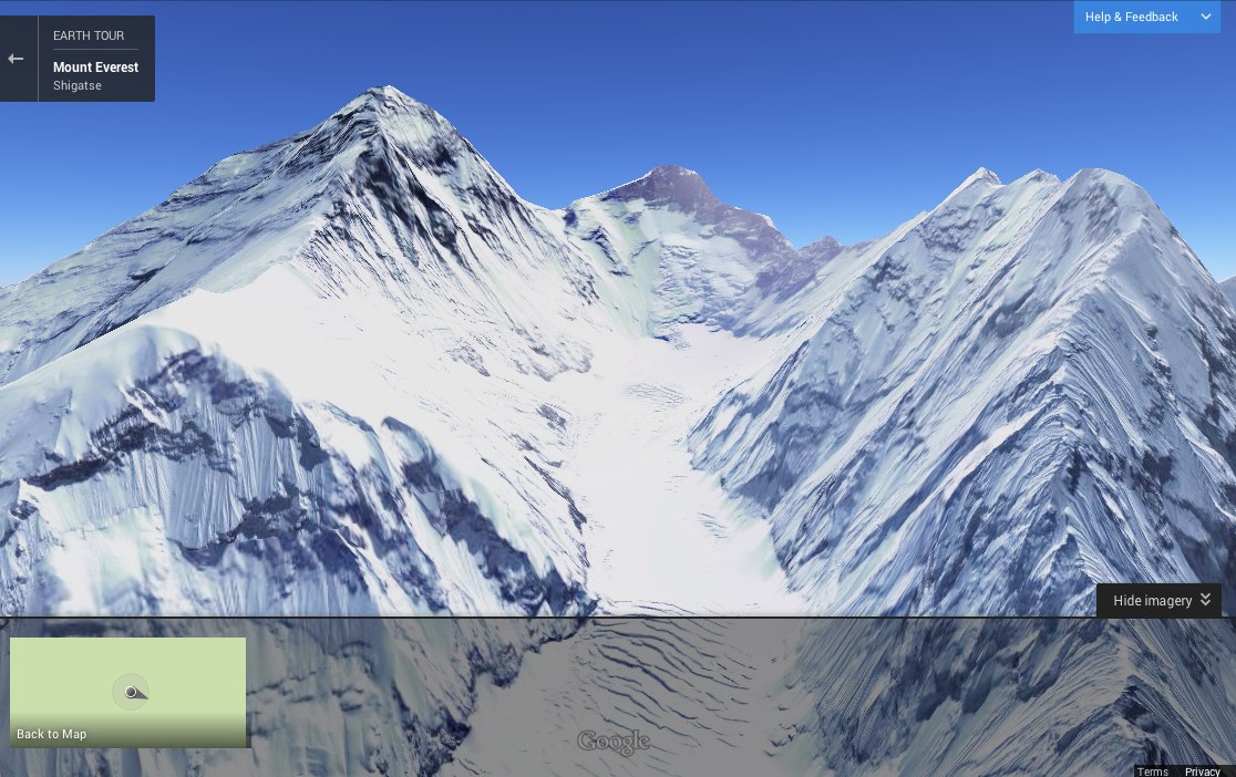 Mt Everest - Google Maps