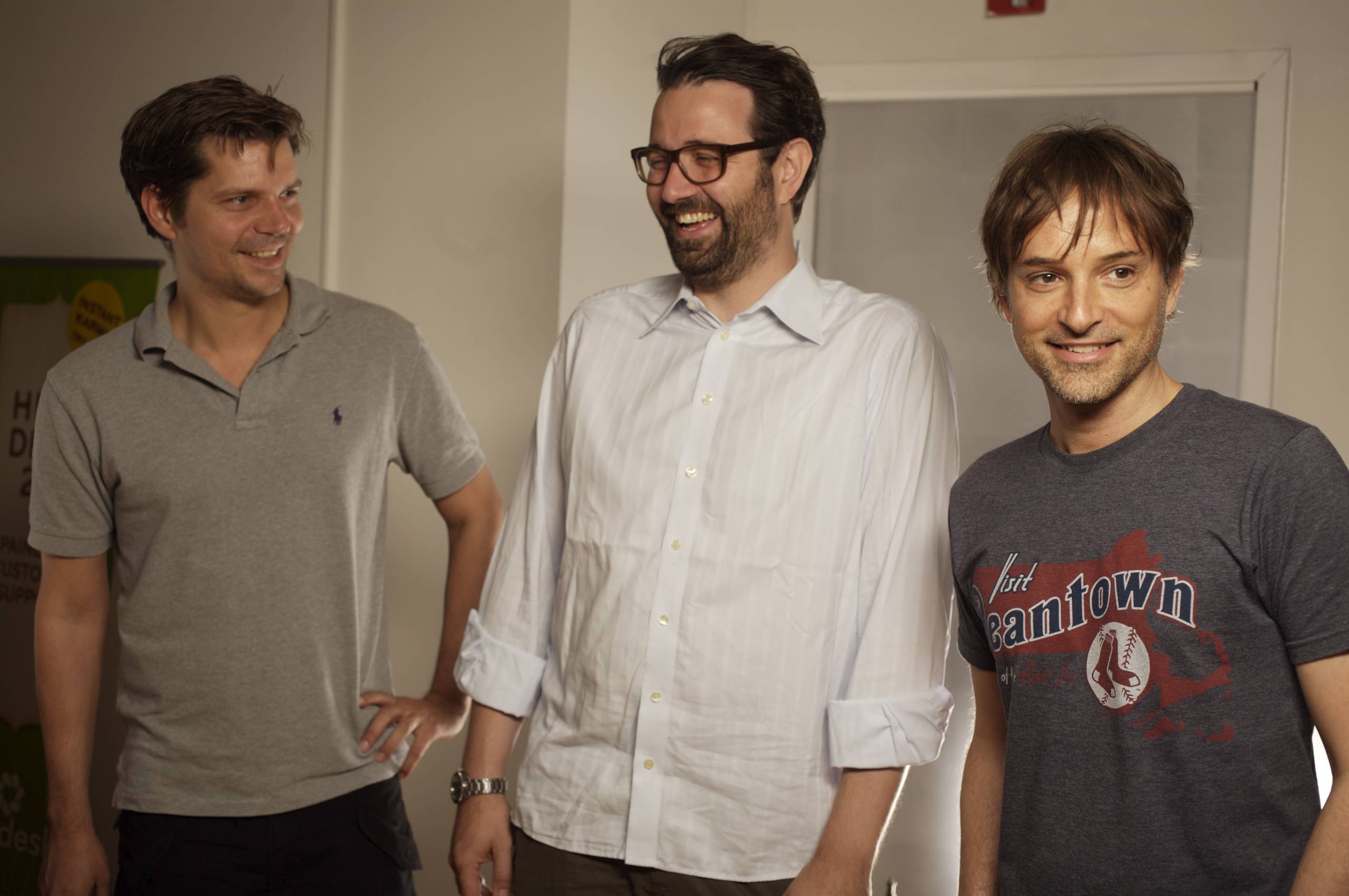 Primdahl, Svane, and Aghassipour (l-r) when they first moved to the U.S. in 2009. 