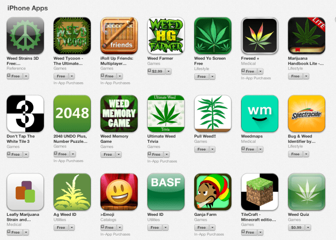 Apple Pulls No 1 Game Weed Firm From The App Store Techcrunch