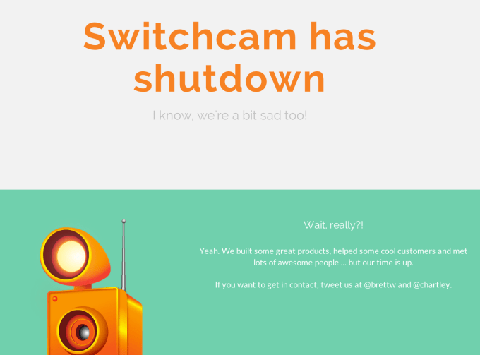 Switchcam Shutdown