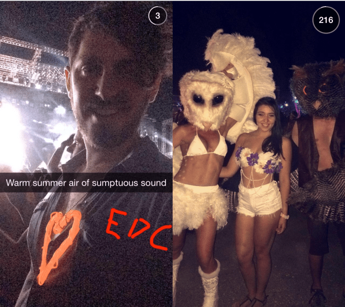 Snaps From EDC