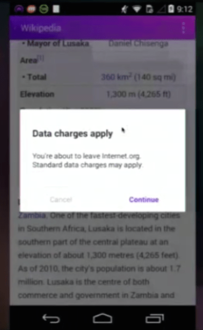 Data Charges