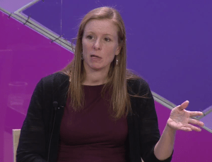 Facebook Head Of Global Policy Management Monika Bickert speaking at the Aspen Ideas Festival, 7/1/2014