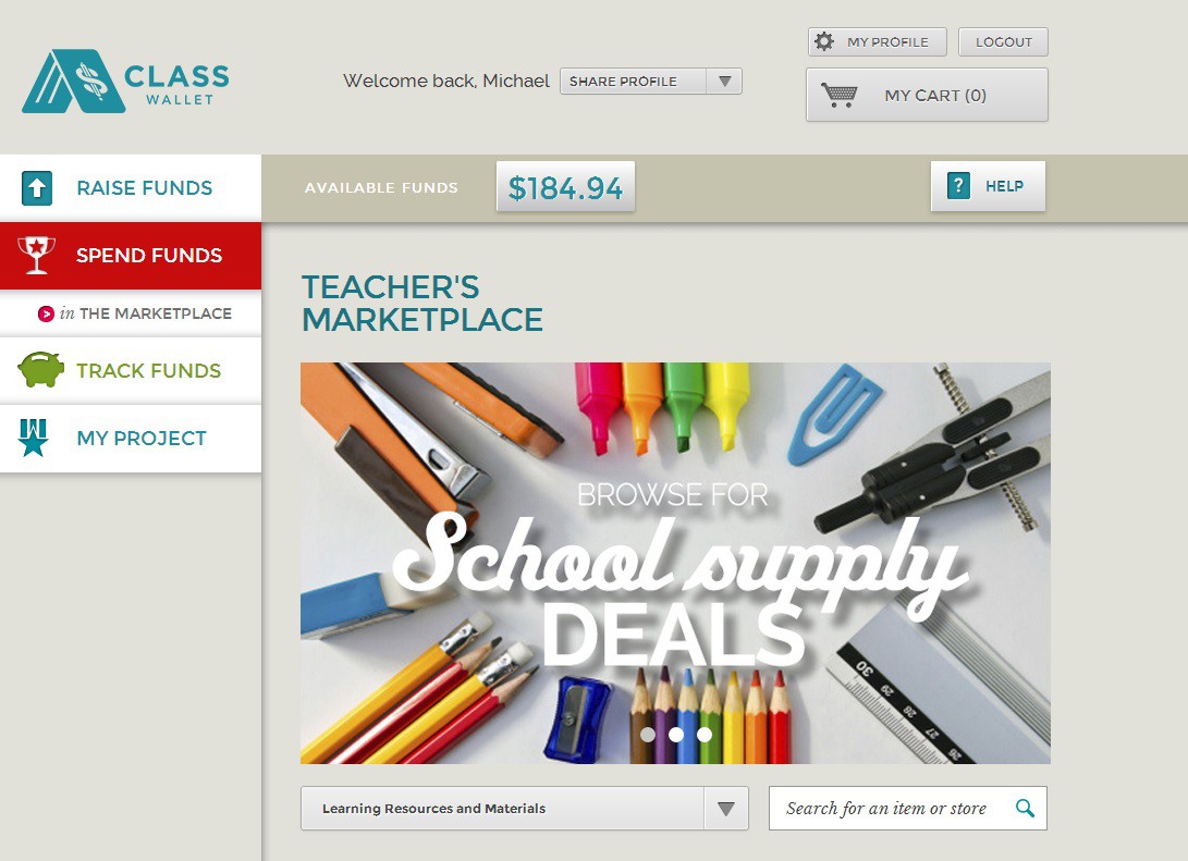 Teacher Marketplace - Learning Resources and Materials Category