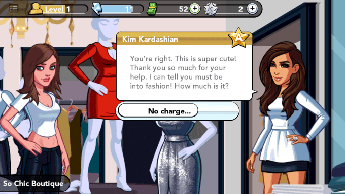 My avatar shoplifting for Kim Kardashian’s avatar