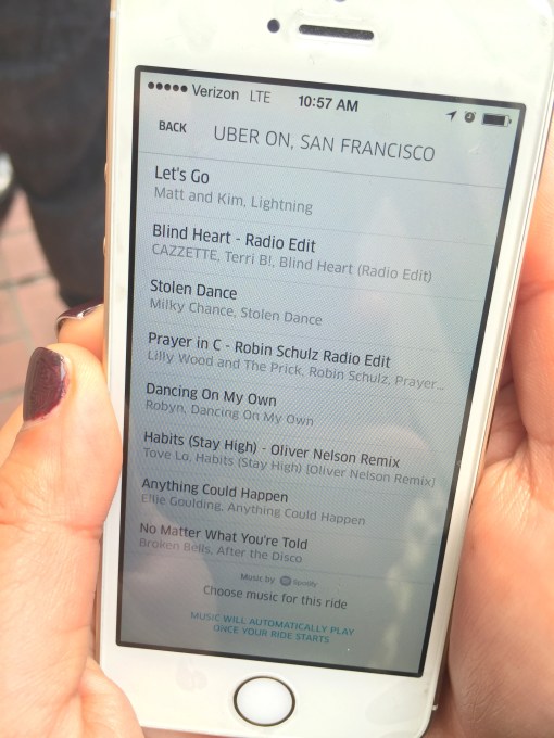 Uber SF Playlist