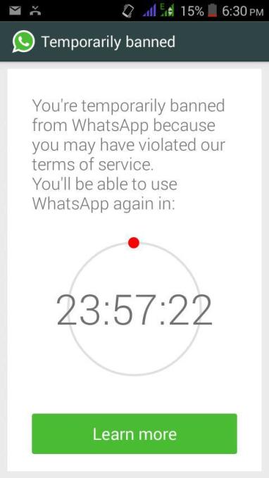 Number whatsapp blocked my How to