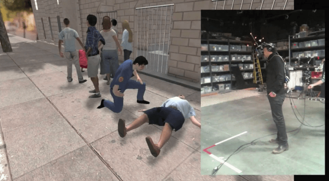 Nonny de la Peña's VR experience "Hunger in Los Angeles"