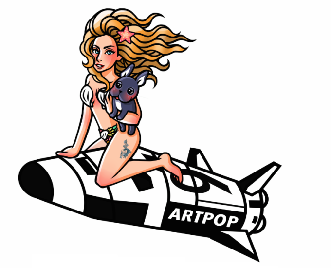 LadyGaga Art Pop Shuttle
