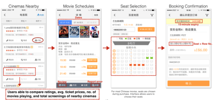 China's WeChat offers commerce experiences in its app. Via Benedict Evans