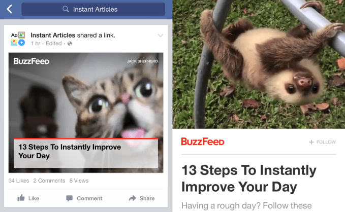 BuzzFeed Instant Article
