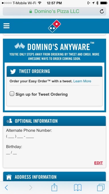 Domino S Tweet To Order System Isn T As Great As It Sounds