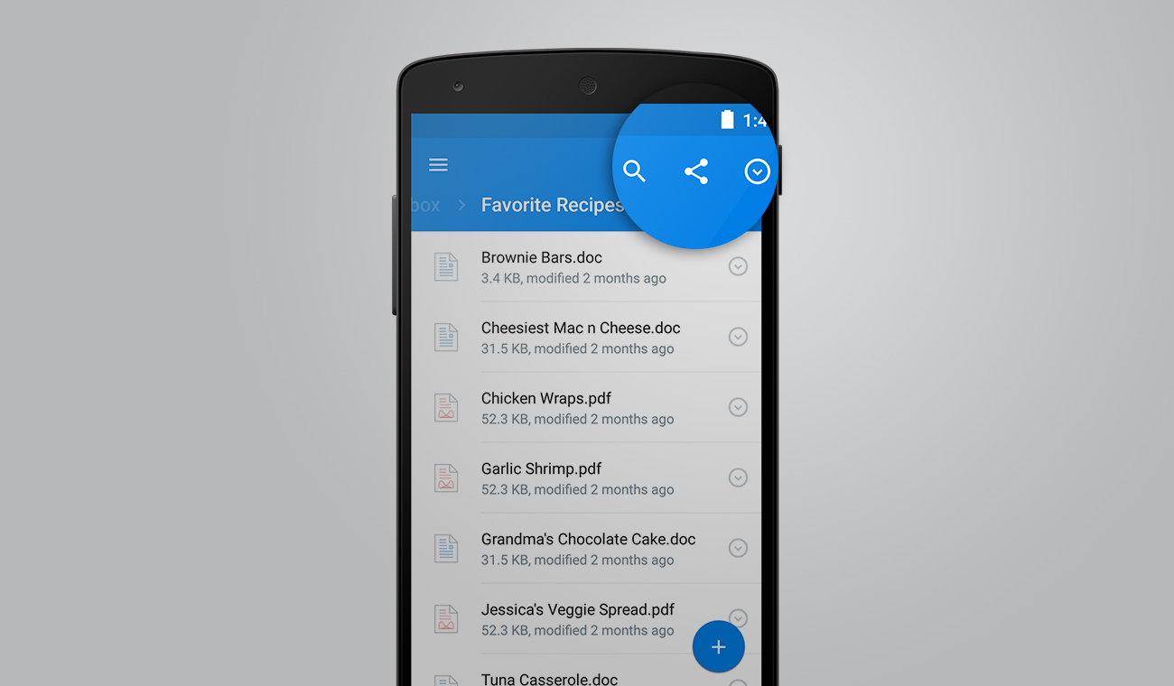 Dropbox for Android 3.0 3