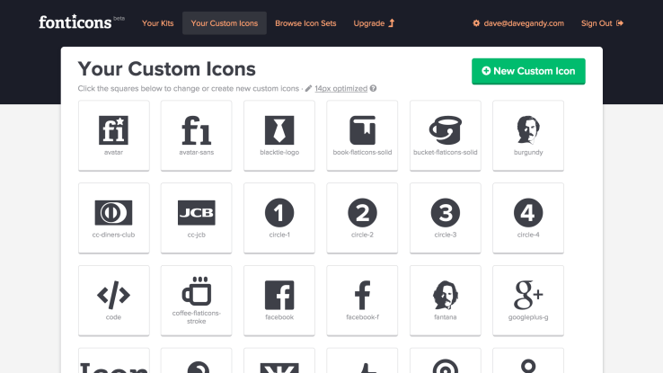 fonticons-custom-icons