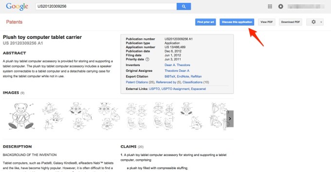 old google patent search