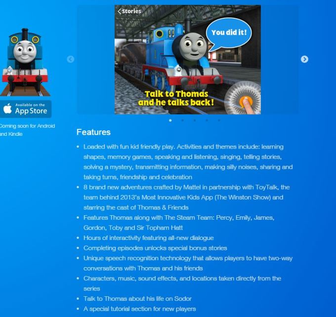 Thomas info