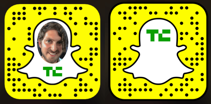 TechCrunch Snapchats