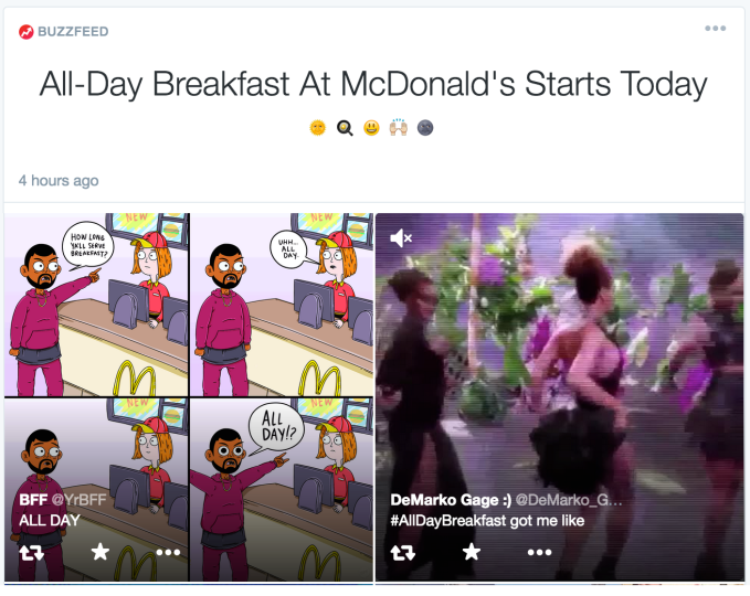 McDonalds BuzzFeed Moment