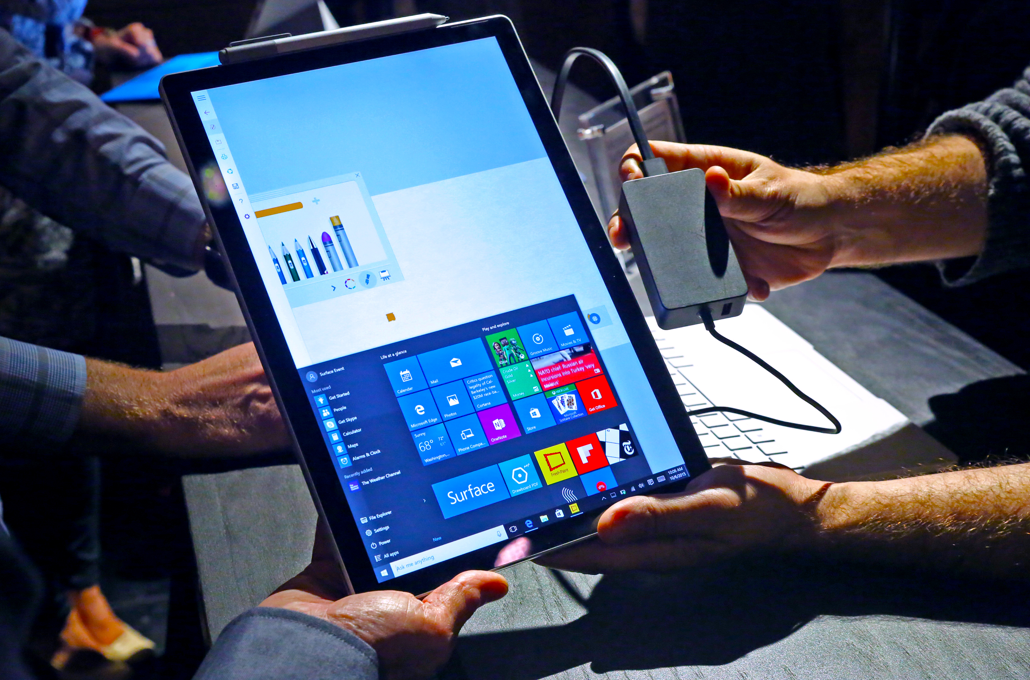 Microsoft Surface Book with Power Brick