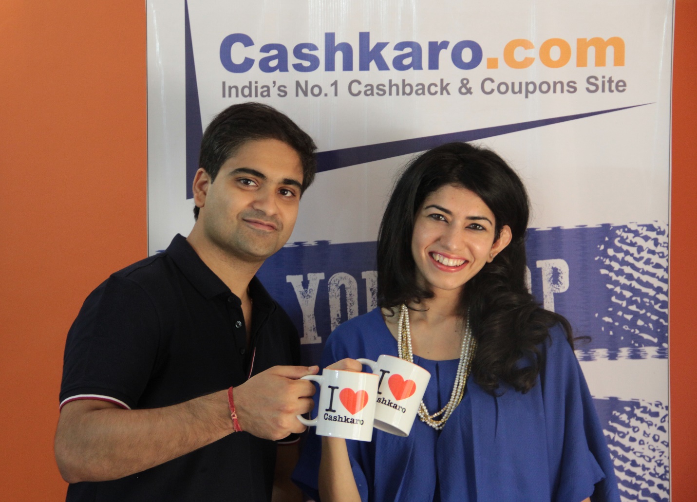 CashKaro founders Rohan and Swati Bhargava