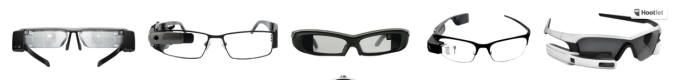 Assorted smart glasses