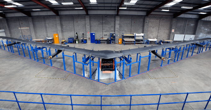 Facebook's drone Aquila can beam connectivity down to remote areas