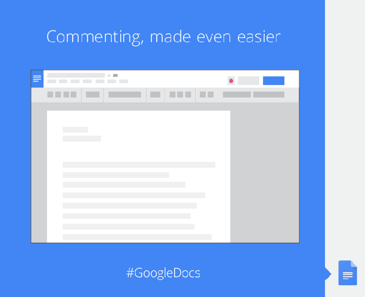 Commenting made easier Docs